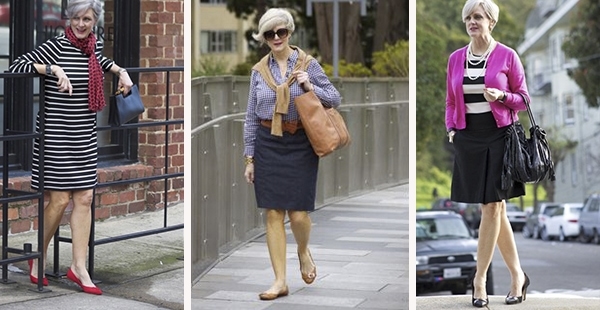 Mujeres bien vestidas de los 50 años