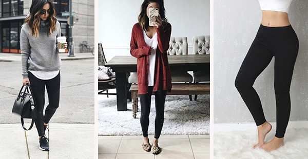 cómo vestir en casa leggins