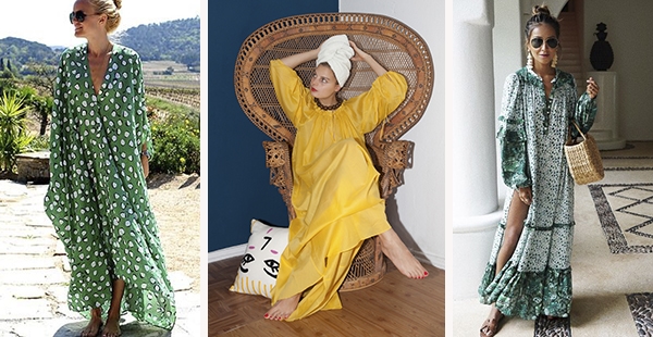 cómo vestir en casa caftan