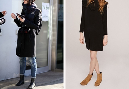 Ser elegante en zapatos botines